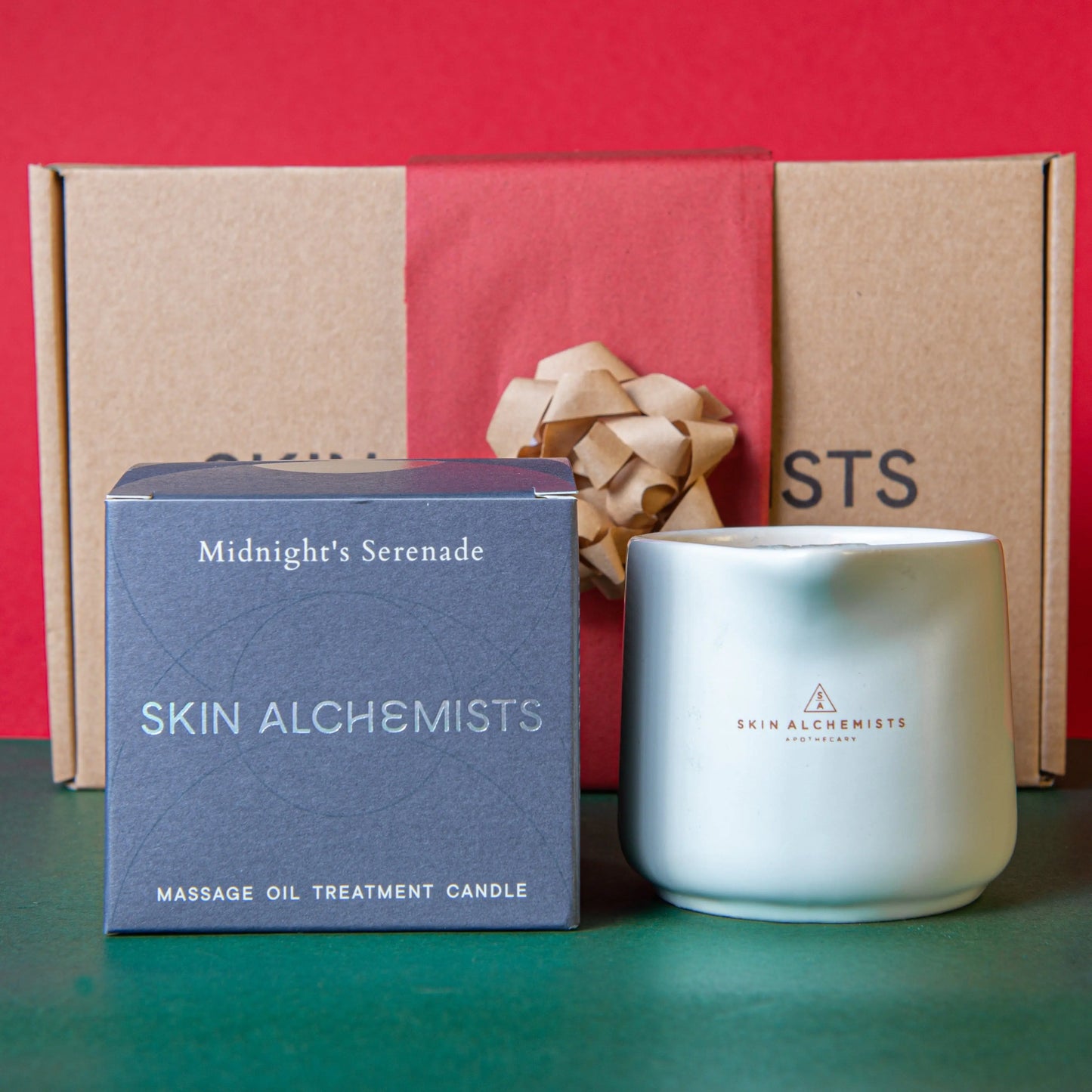 Midnight's Serenade Massage Oil Candle