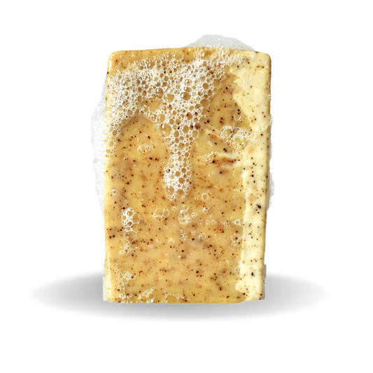Exfoliating Soap Bar - Cafe Latte Artisan Soap Bar